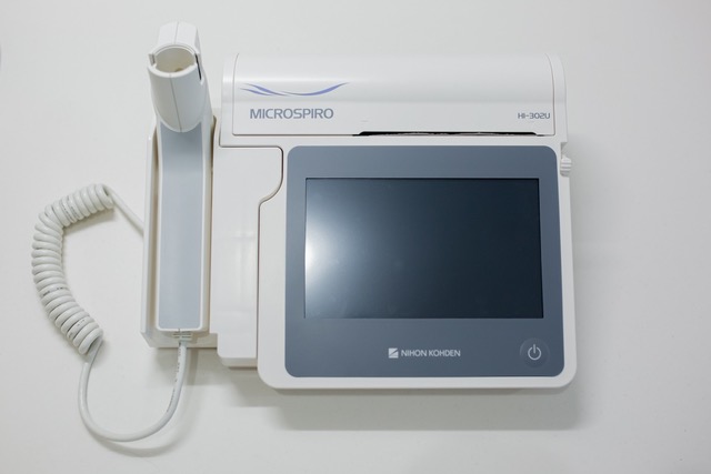 肺機能検査機器（スパイロメーター）
